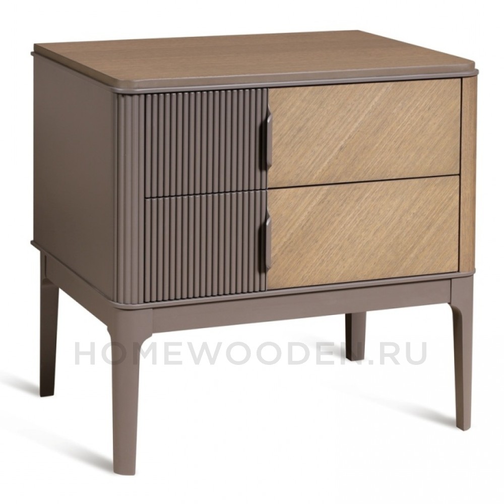 Тумба прикроватная Модена Т 651 шпон