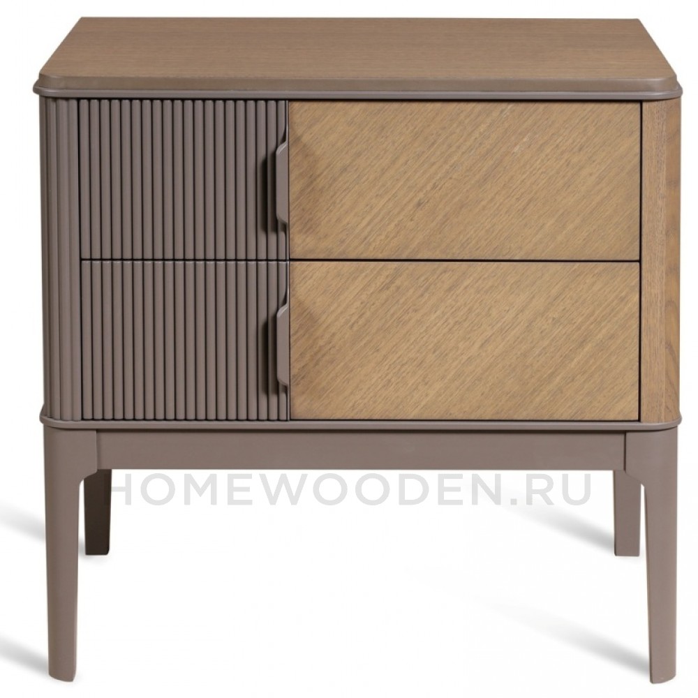 Тумба прикроватная Модена Т 651 шпон