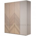 Шкаф Модена 4х дверный шпон