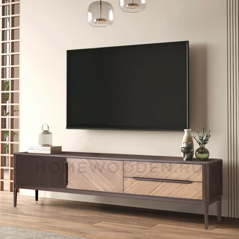 Тумба ТВ Модена Т 616 шпон