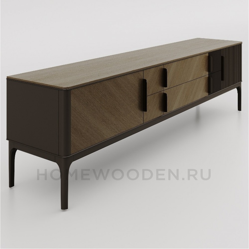 Тумба ТВ Модена Т 613 шпон