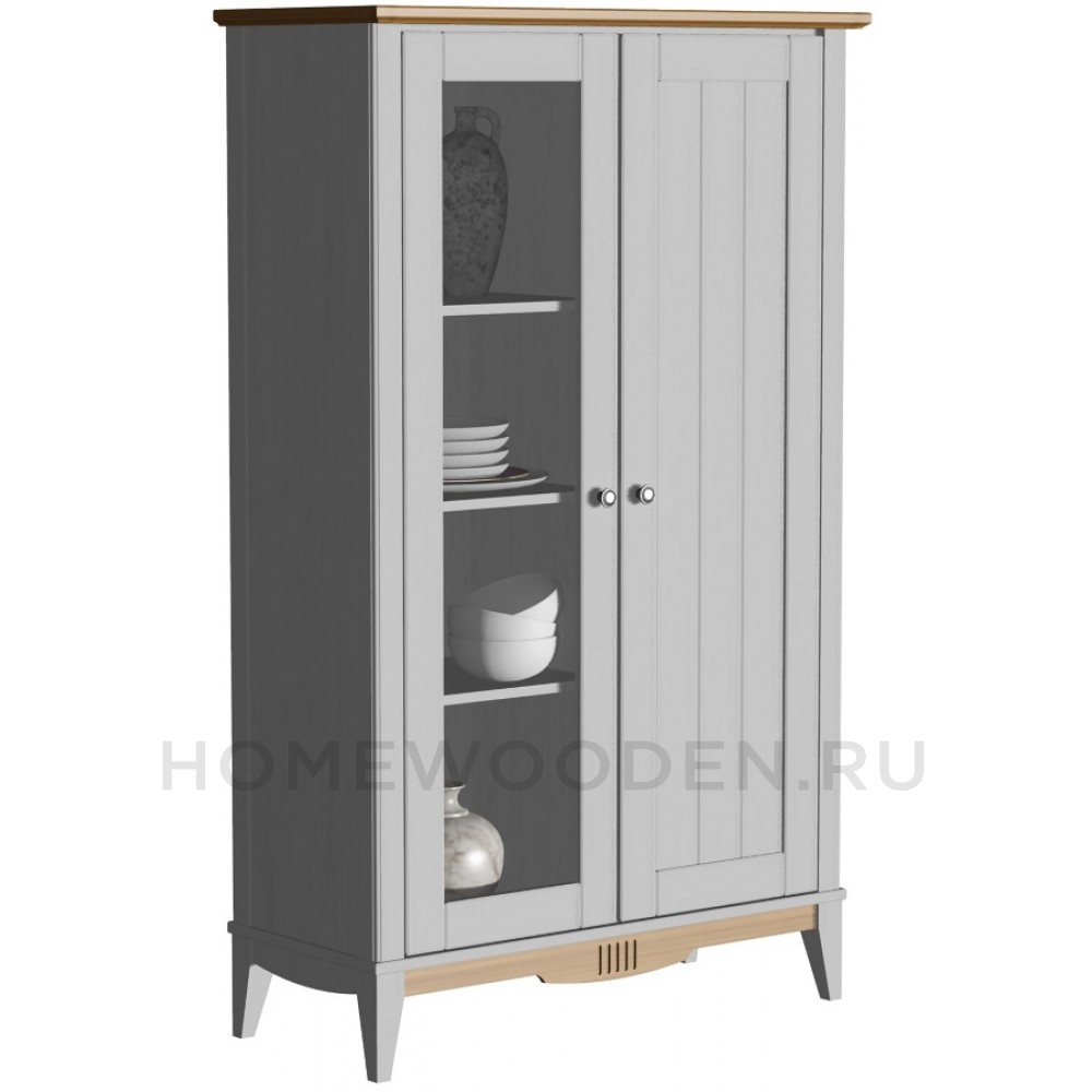 Шкаф для посуды Пенни 11 массив сосны