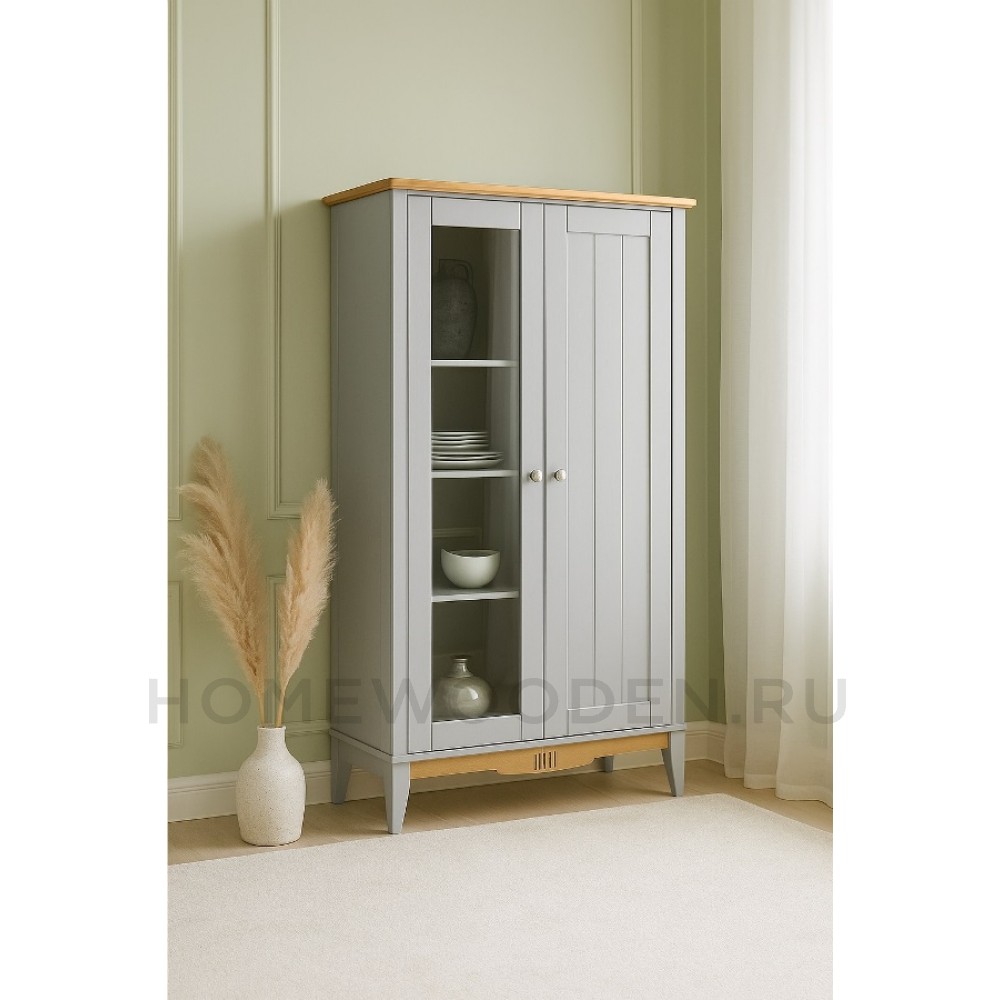 Шкаф для посуды Пенни 11 массив сосны