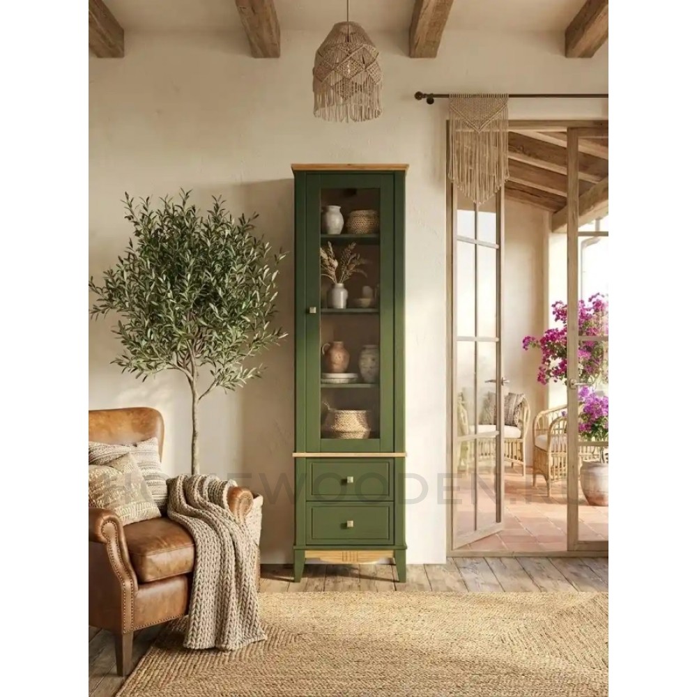 Шкаф для посуды Пенни 12 массив сосны