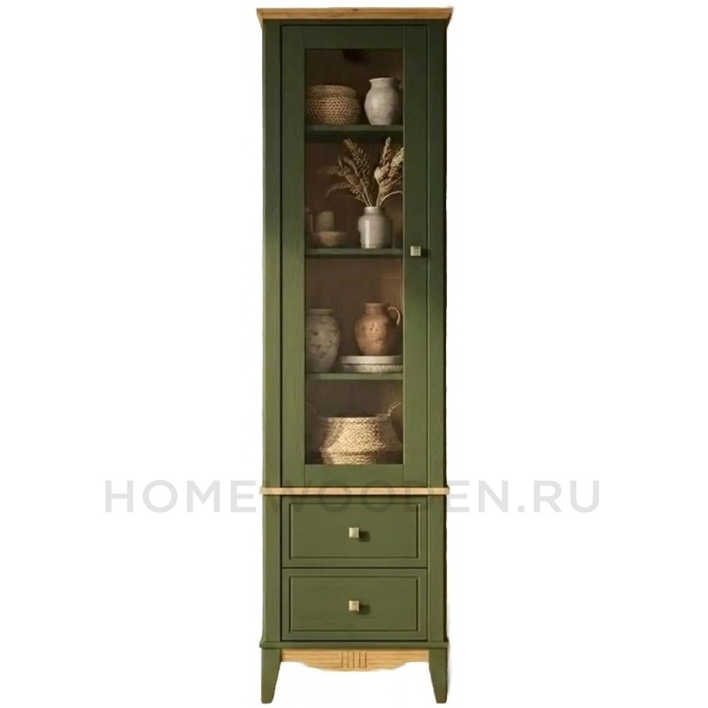 Шкаф для посуды Пенни 12 массив сосны