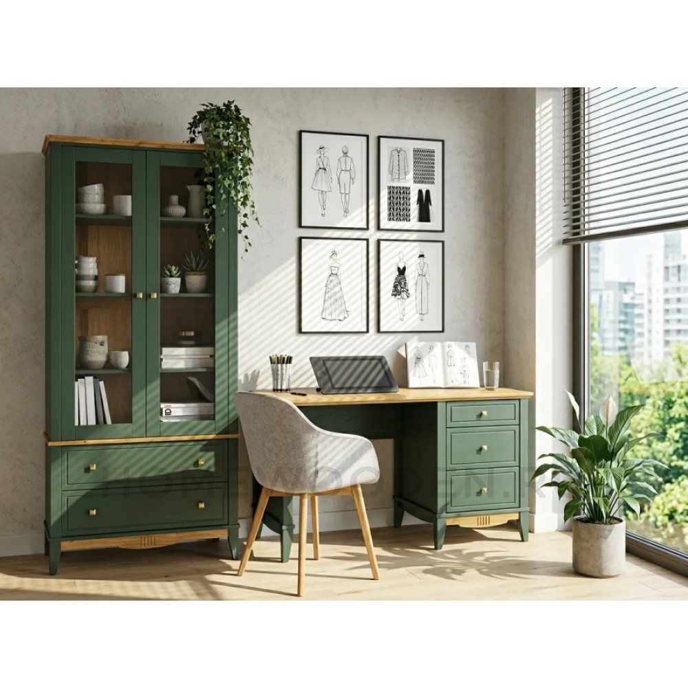 Шкаф для посуды Пенни 22 массив сосны