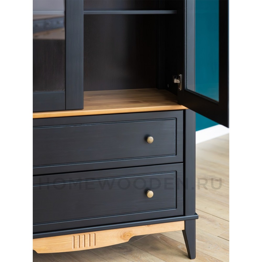 Шкаф для посуды Пенни 22 массив сосны