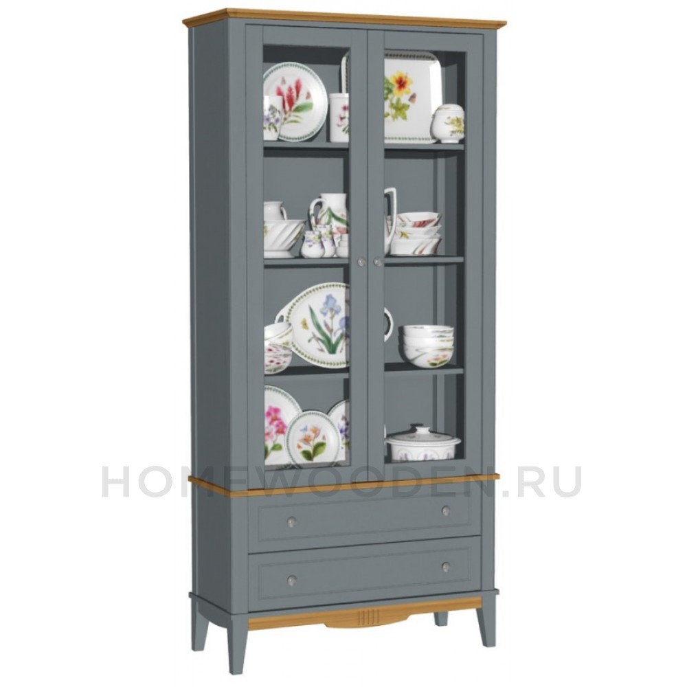 Шкаф для посуды Пенни 22 массив сосны