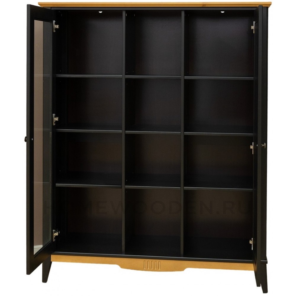 Шкаф для посуды двухстворчатый Пенни 101 массив сосны