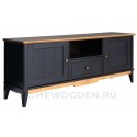Тумба ТВ с дверцами 1600 Пенни массив сосны