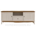 Тумба ТВ с дверцами 1600 Пенни массив сосны