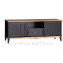 Тумба ТВ с дверцами 1600 Пенни массив сосны