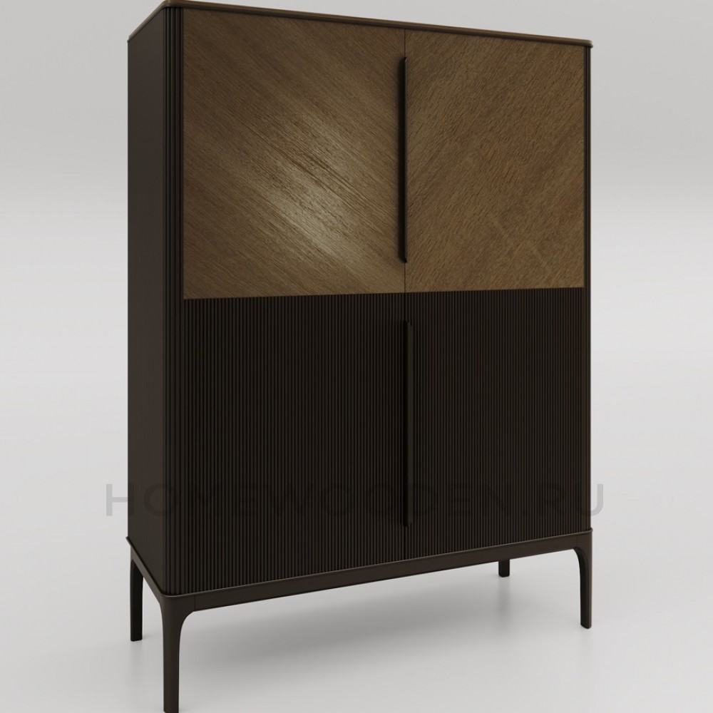 Шкаф-бар Модена Т 675 шпон