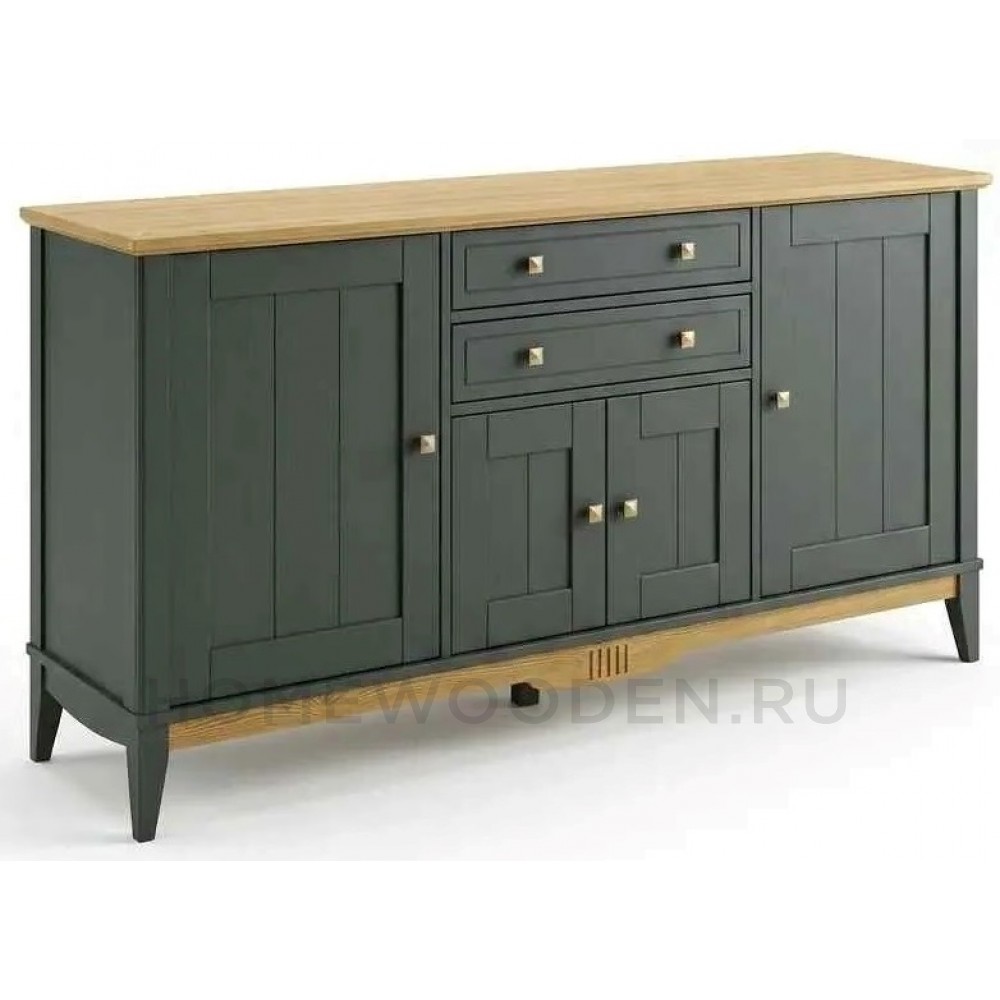 Тумба с двумя ящиками 222 Пенни массив сосны