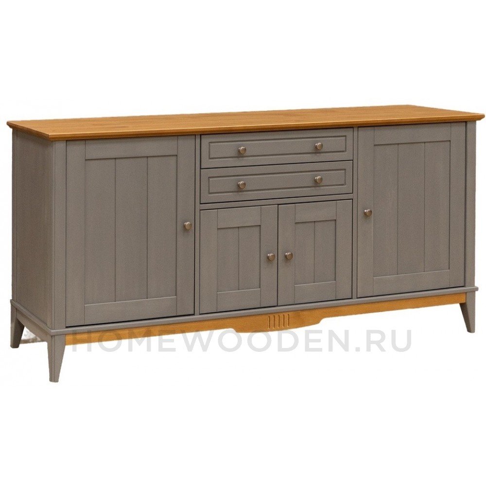 Тумба с двумя ящиками 222 Пенни массив сосны