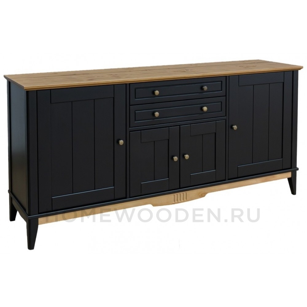 Тумба с двумя ящиками 222 Пенни массив сосны