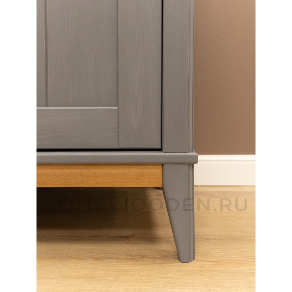 Тумба с двумя ящиками 222 Пенни массив сосны