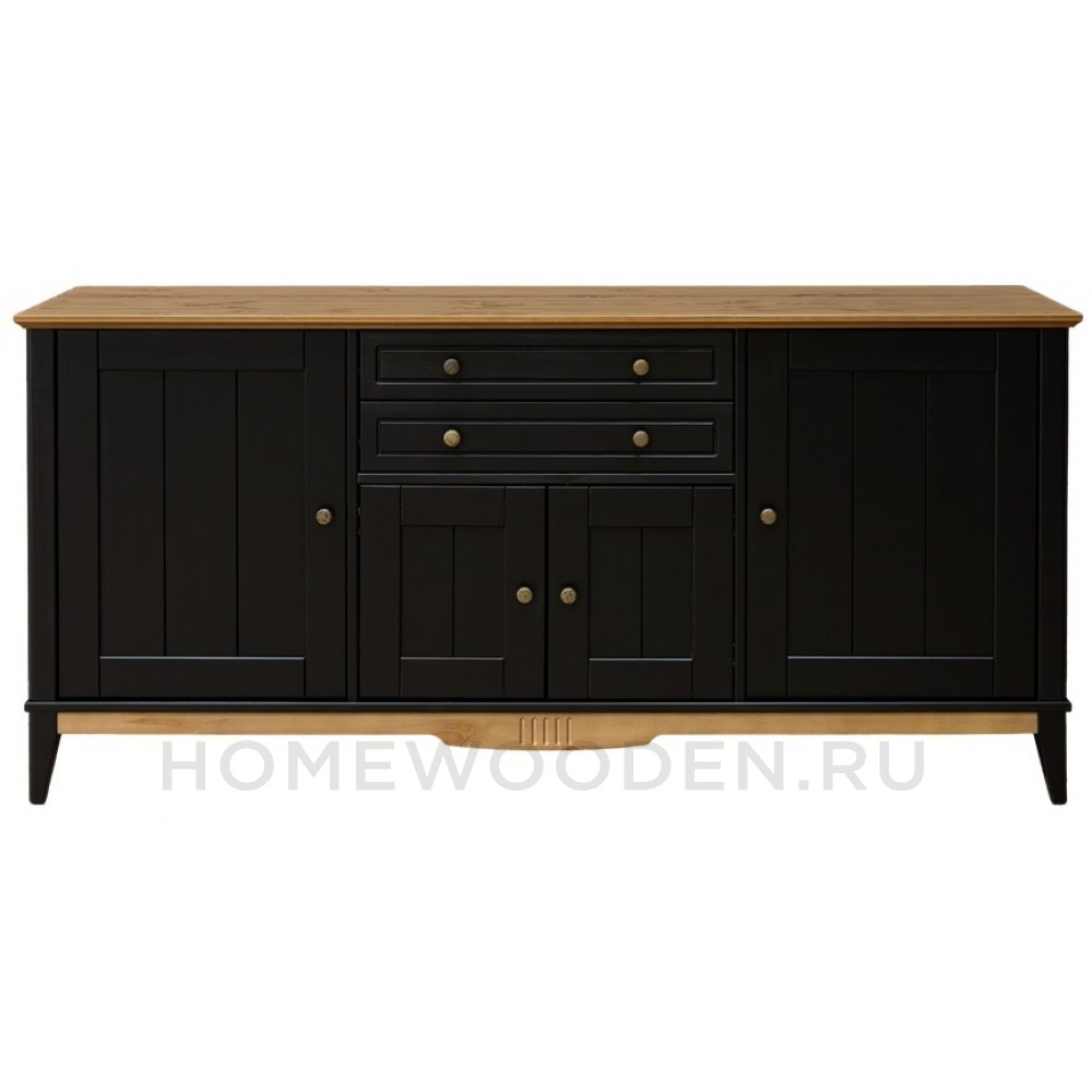 Тумба с двумя ящиками 222 Пенни массив сосны