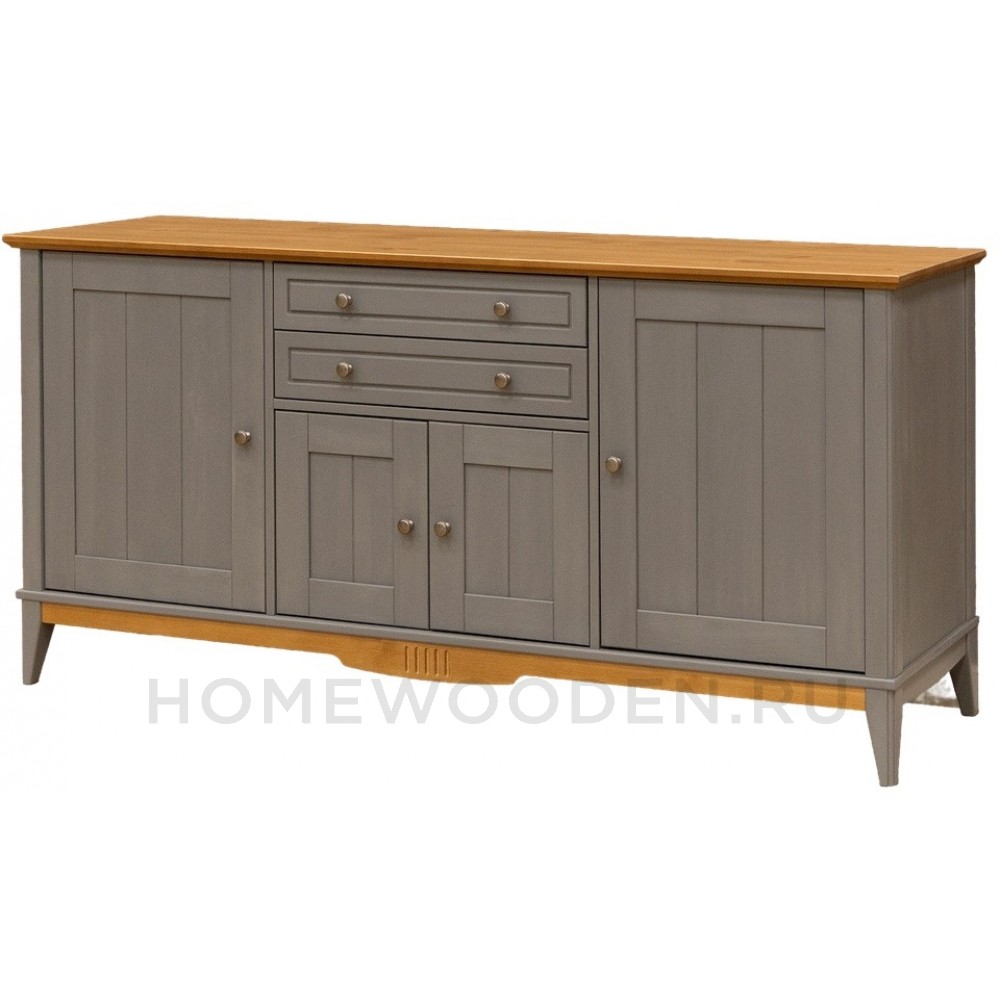 Тумба с двумя ящиками 222 Пенни массив сосны