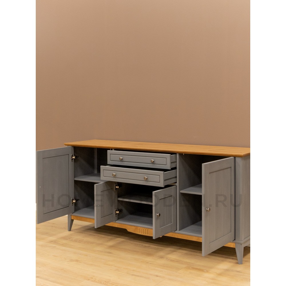 Тумба с двумя ящиками 222 Пенни массив сосны