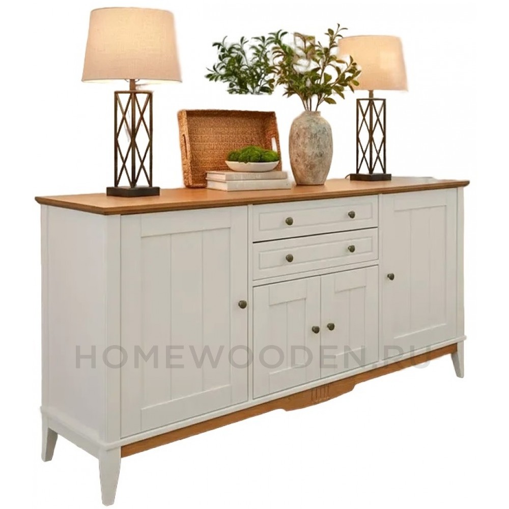 Тумба с двумя ящиками 222 Пенни массив сосны