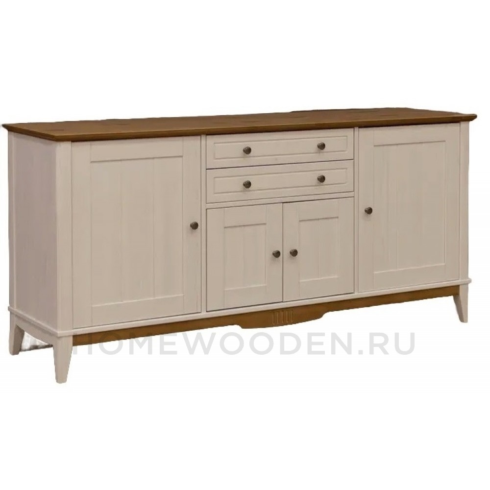 Тумба с двумя ящиками 222 Пенни массив сосны