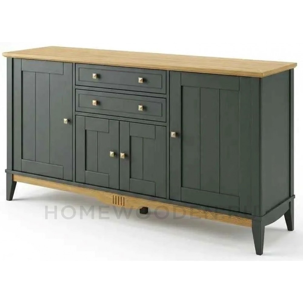 Тумба с двумя ящиками 222 Пенни массив сосны