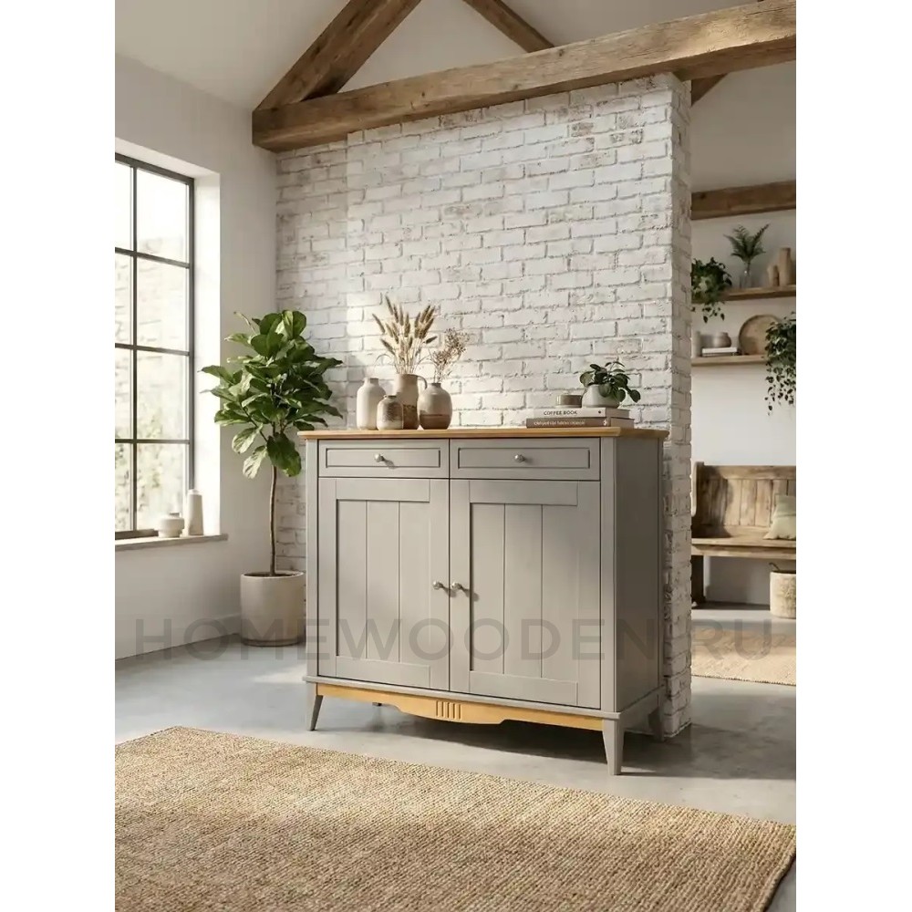 Комод буфета Пенни (Тумба буфета 22) массив сосны