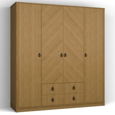 Шкаф для одежды Ария ММ-429-01/04Б
