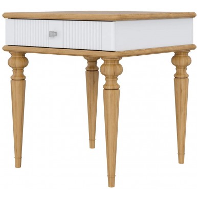 Стол ламповый Рандеву 01-60 из МДФ и массива сосны