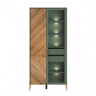 Витрина Сиена REG1W1D с подсветкой