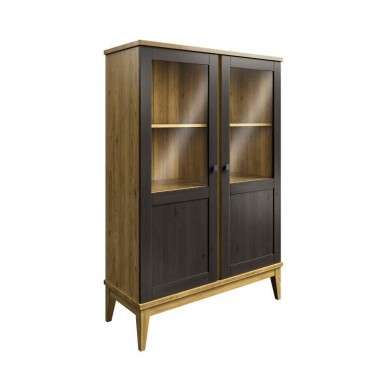 Шкаф для посуды Бон Вояж 20-150 (ФК) из массива сосны