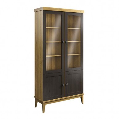 Шкаф для посуды Бон Вояж 22 (ФК) из массива сосны