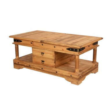 Стол журнальный Консул из массива сосны