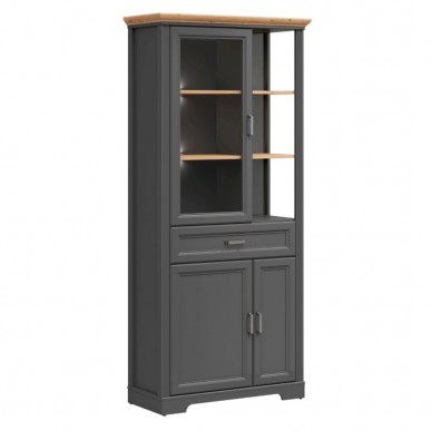 Шкаф с витриной Жасмин REG1W2D1S с подсветкой