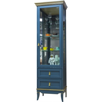 Шкаф с витриной Тельма ГМ-6506