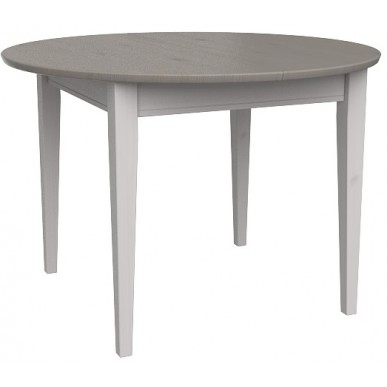 СТОЛ ОБЕДЕННЫЙ РАСКЛАДНОЙ ФОРЕСТ 110/145 БЕЛЫЙ ВОСК/АНТРАЦИТ