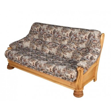 Диван-кровать "Цезарь" 3х местный каркас из массива сосны / ткань Гобелен