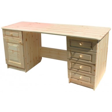 Стол письменный (Тумбы: ящик-дверь + 4 ящика)