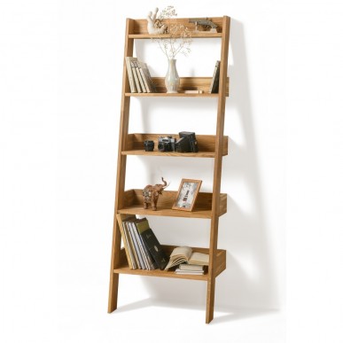 Стеллаж Сканди из массива дуба