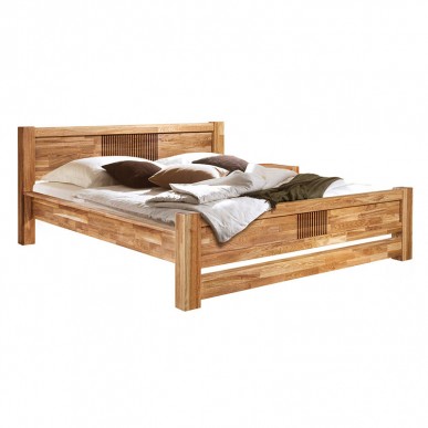 Кровать Валенсия из массива дуба 