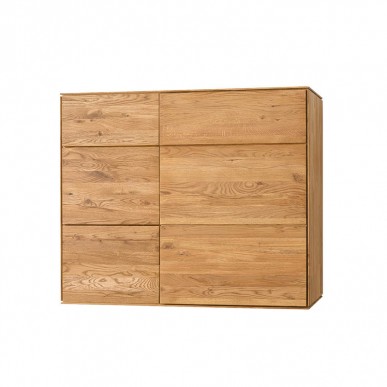 Шкаф навесной COMBO 8.1 из массива дуба