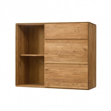 Шкаф навесной COMBO 8 из массива дуба