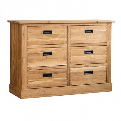 Комод LEO 6 из массива дуба