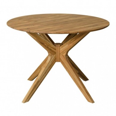 Cтол Раунд 4 массив дуба — 105х105