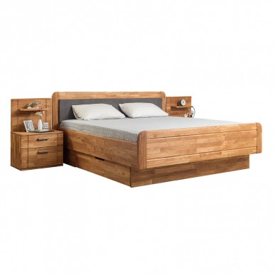 Кровать Эльза из массива дуба 