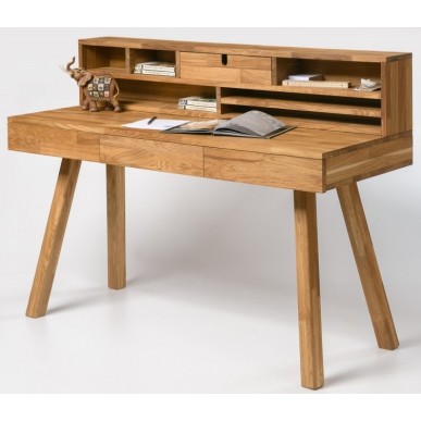 Стол письменный-секретер Модерн 2 из массива дуба