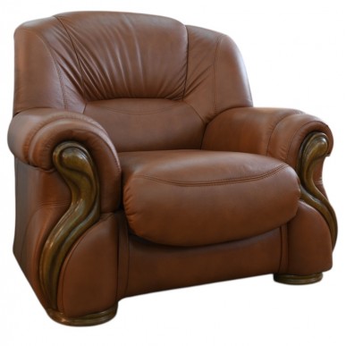 Кожаное кресло Бостон
