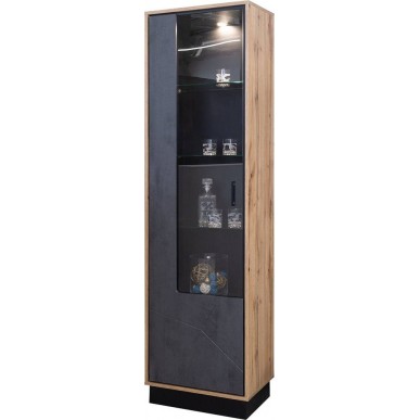 Шкаф с витриной Лайн П619.01