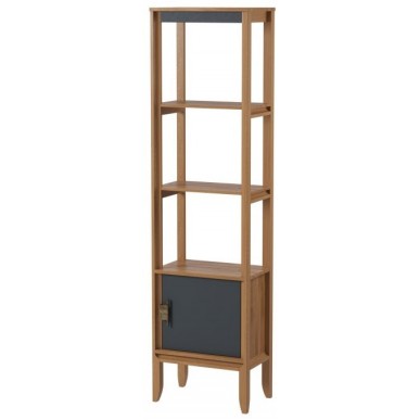 Стеллаж Бридж сквозной узкий с 1 дверью